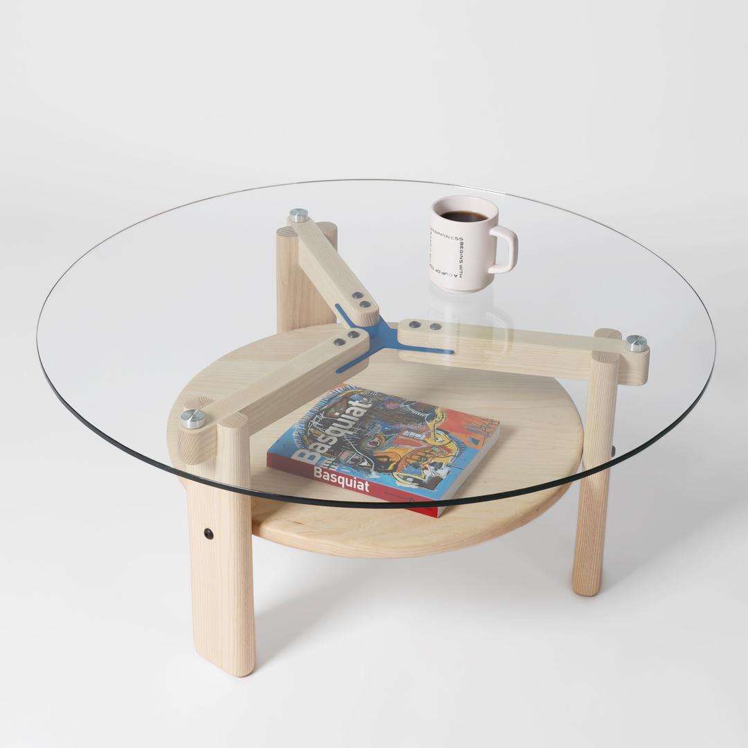 C3L_01 Low Table Ash wood 원목 테이블