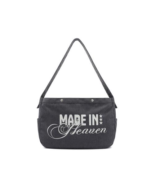 나이스고스트클럽(NICEGHOSTCLUB)  GRAPHIC NEWSPAPER BAG_CHARCOAL(NG2FSUAB43A) - 사이즈 & 후기 | 무신사