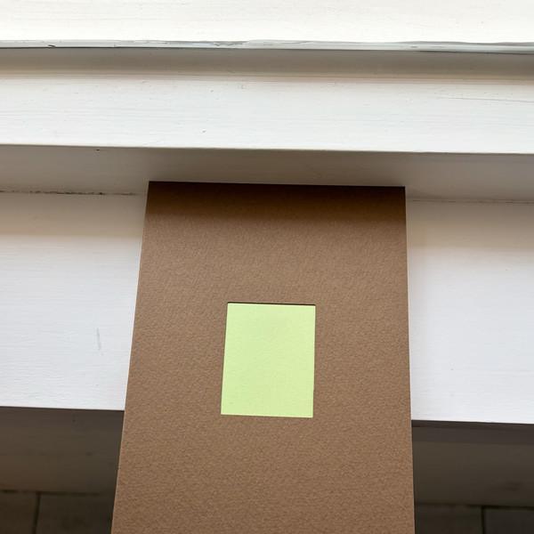 Frame Weekly Note - brown/green