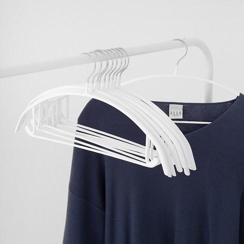 코멧 홈 어깨 뿔 방지 논슬립 옷걸이, 화이트, 10개 - 정장/코트 옷걸이 | 쿠팡