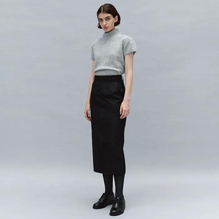 [21차 재입고] lip pencil skirt (black)