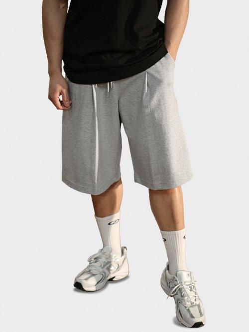 코튼 원턱 버뮤다 팬츠 23SPT03