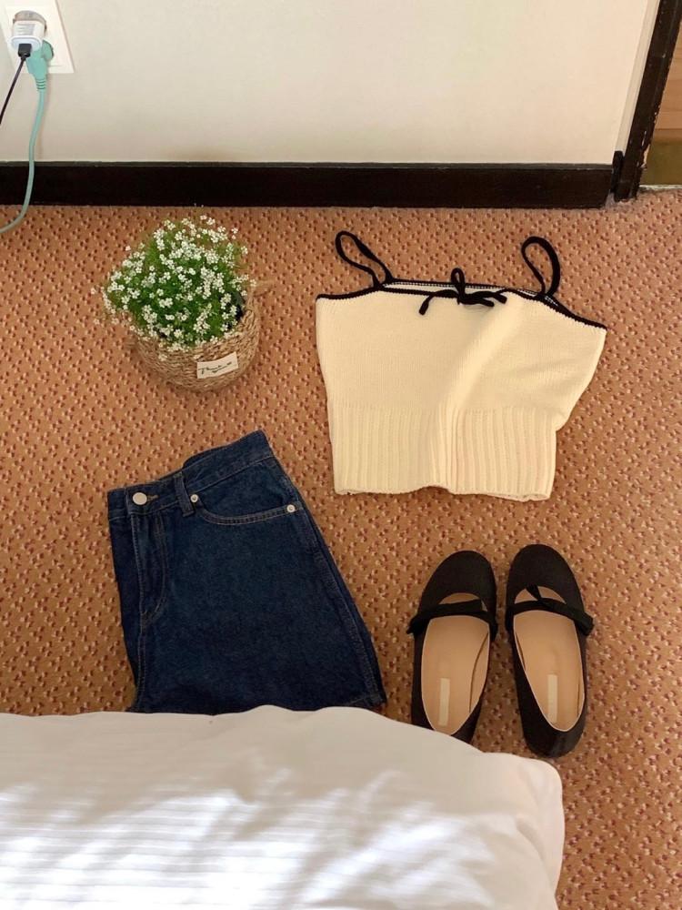 미닛 리본 뷔스티에