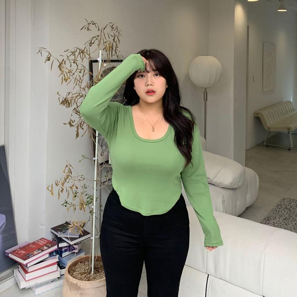 [당일배송][MADE][긴팔 ver.] 뉴 찹쌀 유넥 굴림 긴팔 티셔츠