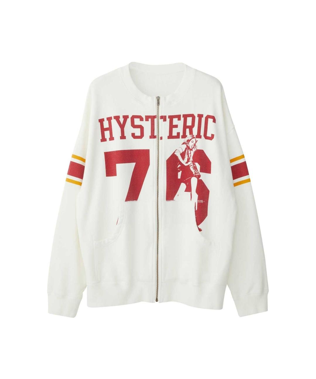 HYSTERIC 76 オーバーサイズジャンパー|HYSTERIC GLAMOUR WOMEN | HYSTERIC GLAMOUR ONLINE STORE ヒステリックグラマーオンラインストア