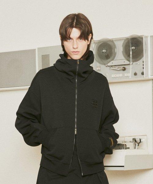 릴렉스핏 후드점퍼(블랙)