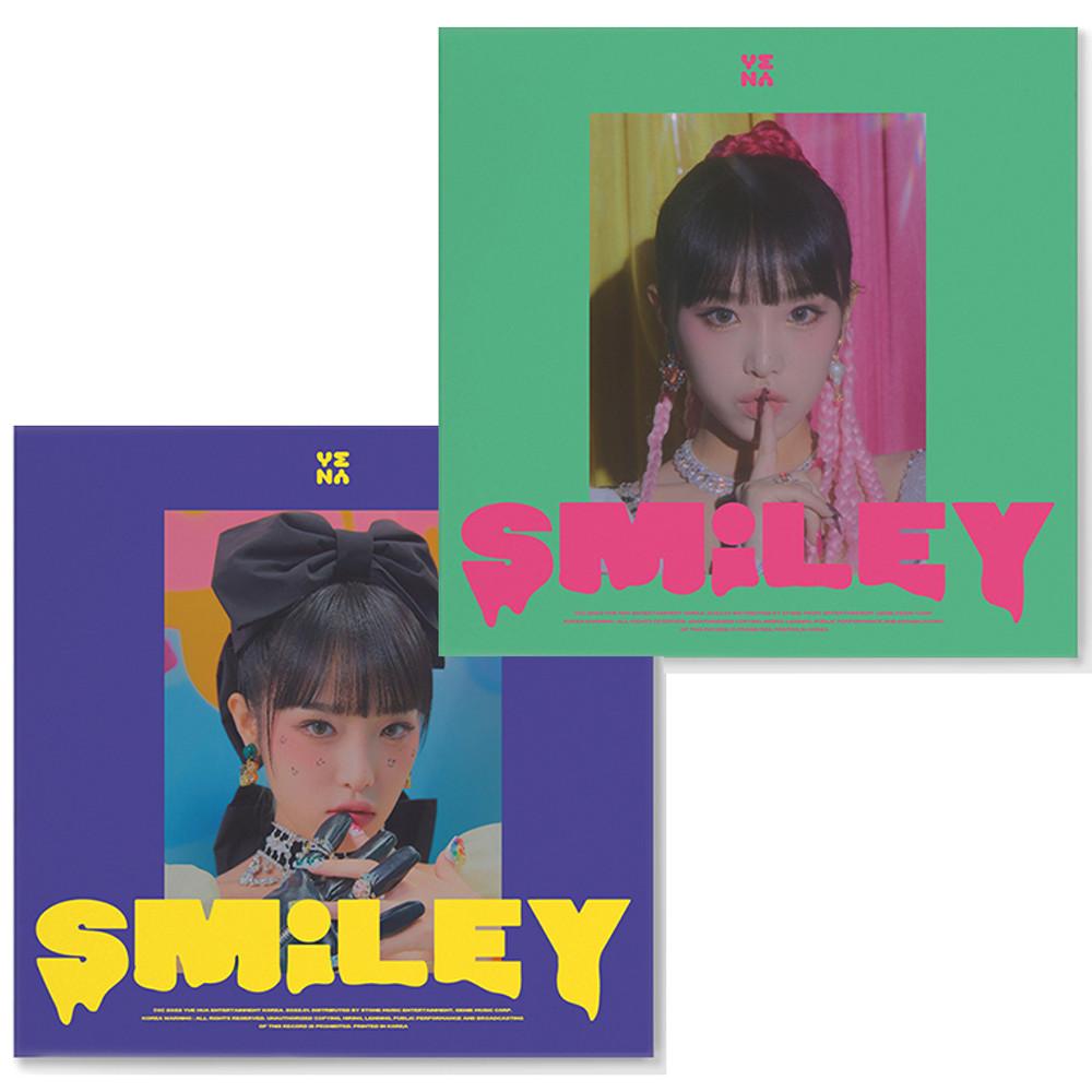최예나 앨범 SMILEY 스마일리 미니 1집 솔로 데뷔 아이즈원 [버전선택] 랜덤