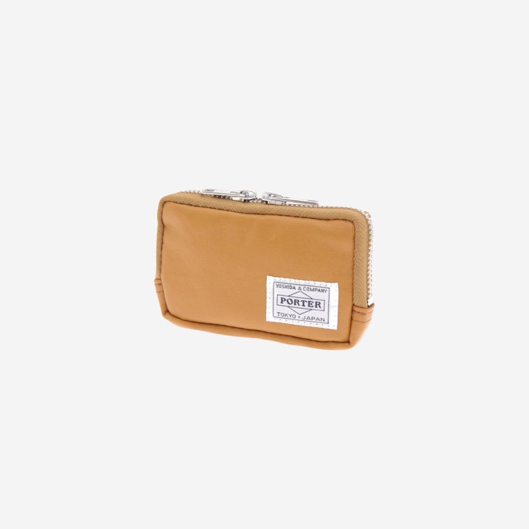 Porter Freestyle Multi Coin Case Camel