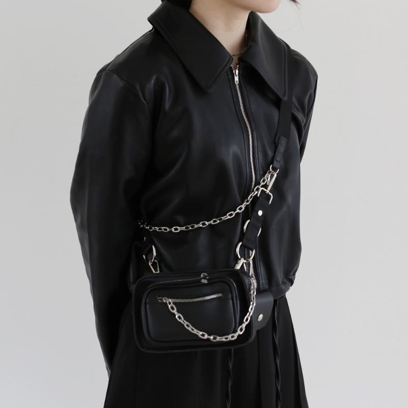 해빗 체인 미니백