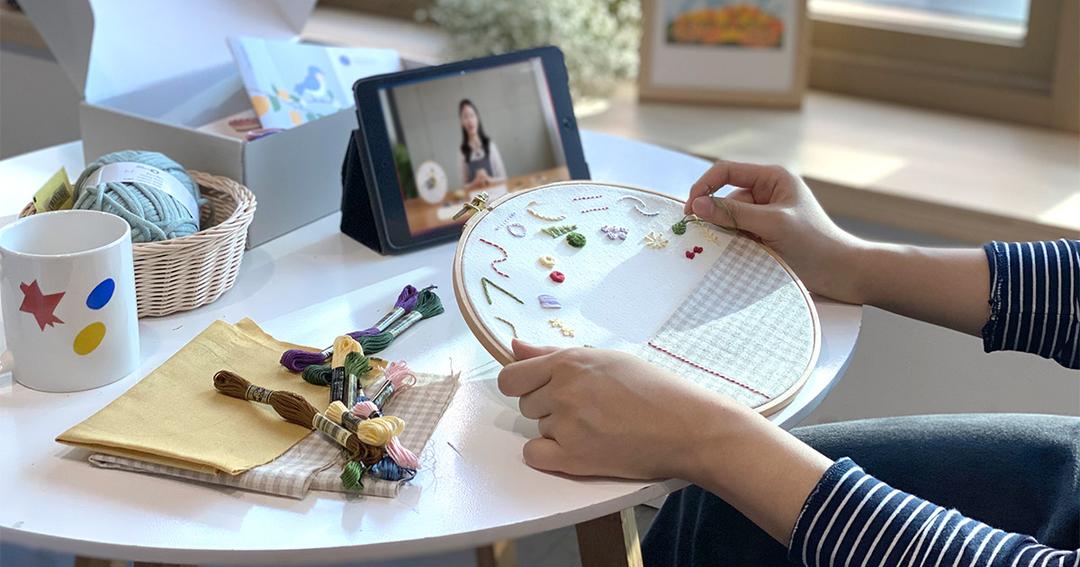 30분 완성 컬러 매듭팔찌