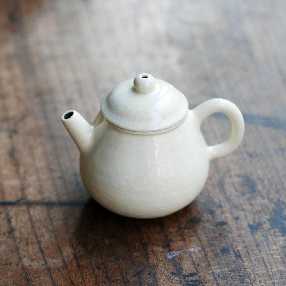 경덕진 분청 적류 다관