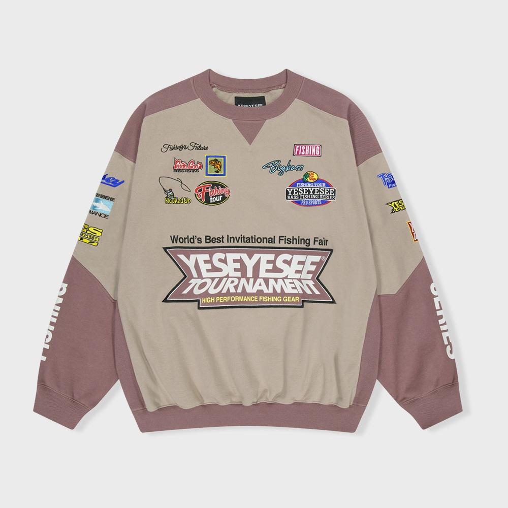 Y.E.S Fishing Sweatshirt Stone