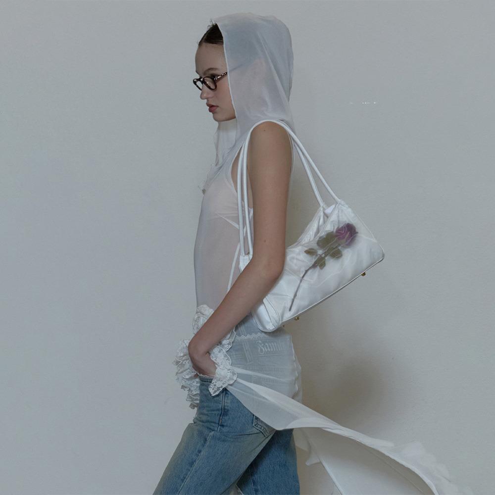 [7/2 예약발송] [HAGO 단독] Mesh Keepsake Bag White