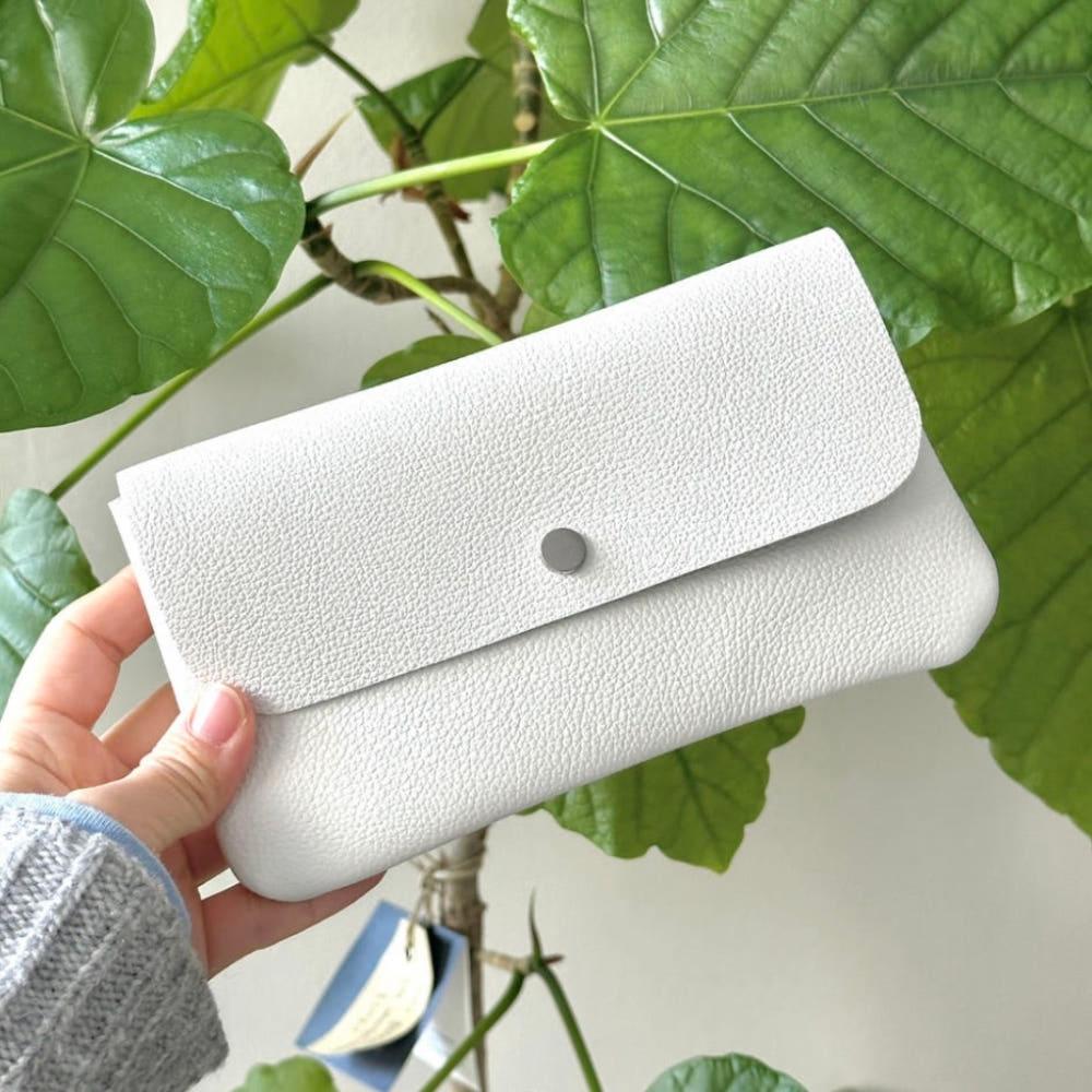 통통파우치 화이트 현금지갑, 현금파우치
