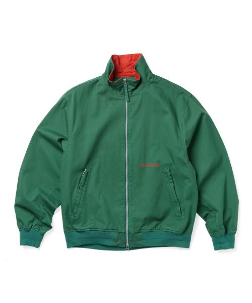 Zip Work Jacket Green