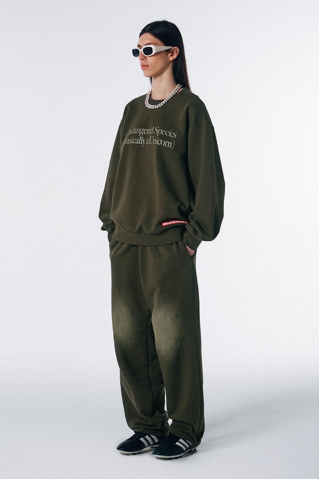Species Brushed Sweat Pants Khaki Brown