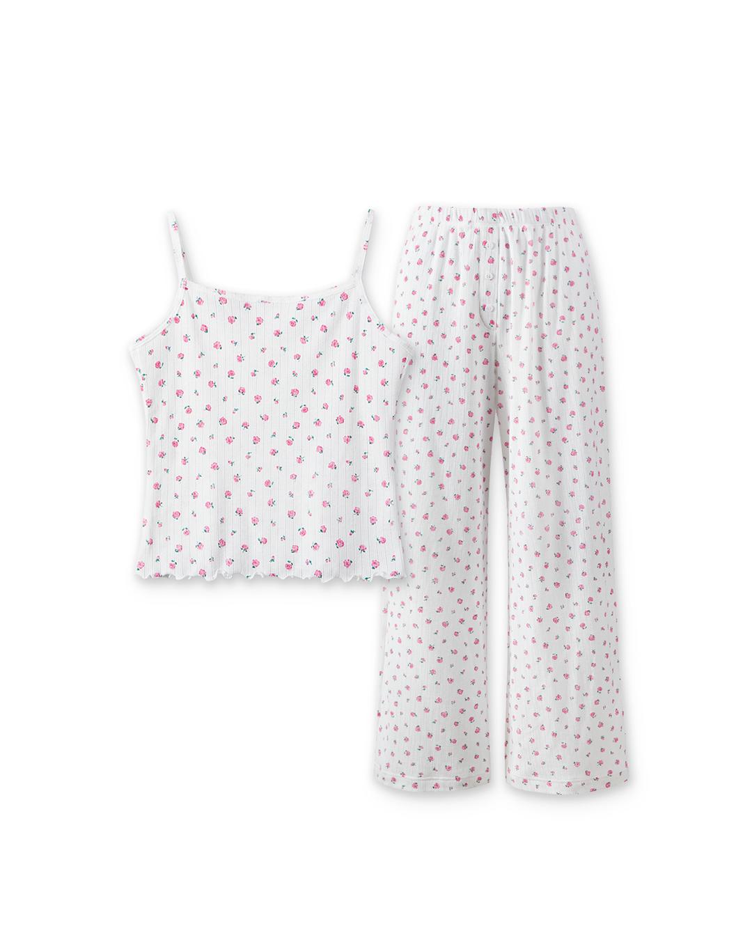 (12일 발송예약) Flower Fantasia Sleeveless & Pants