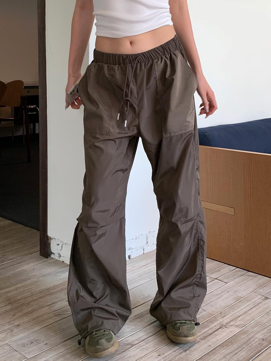 실켓 나일론 테크 팬츠 (2color)