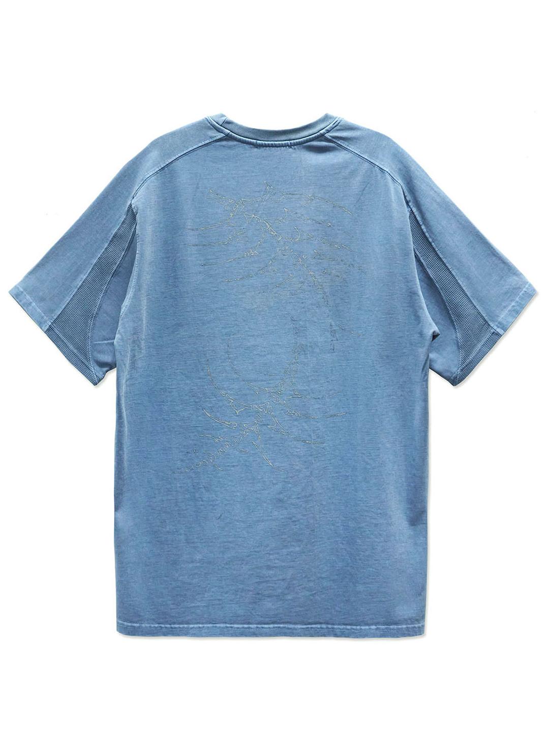 CORE:12 FOSSIL SS T (DUSTY BLUE)