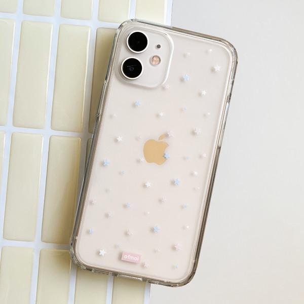 [phone case] fluffy starry (일반/맥세이프)