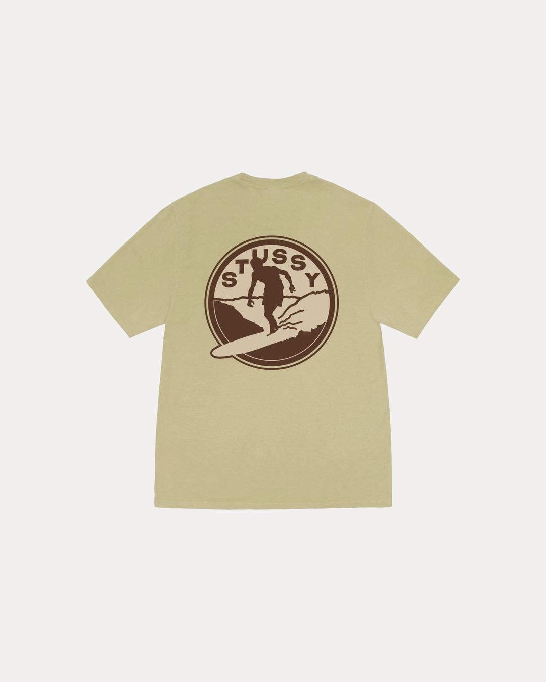 SURF CLUB TEE PIGMENT DYED - Elm / S
