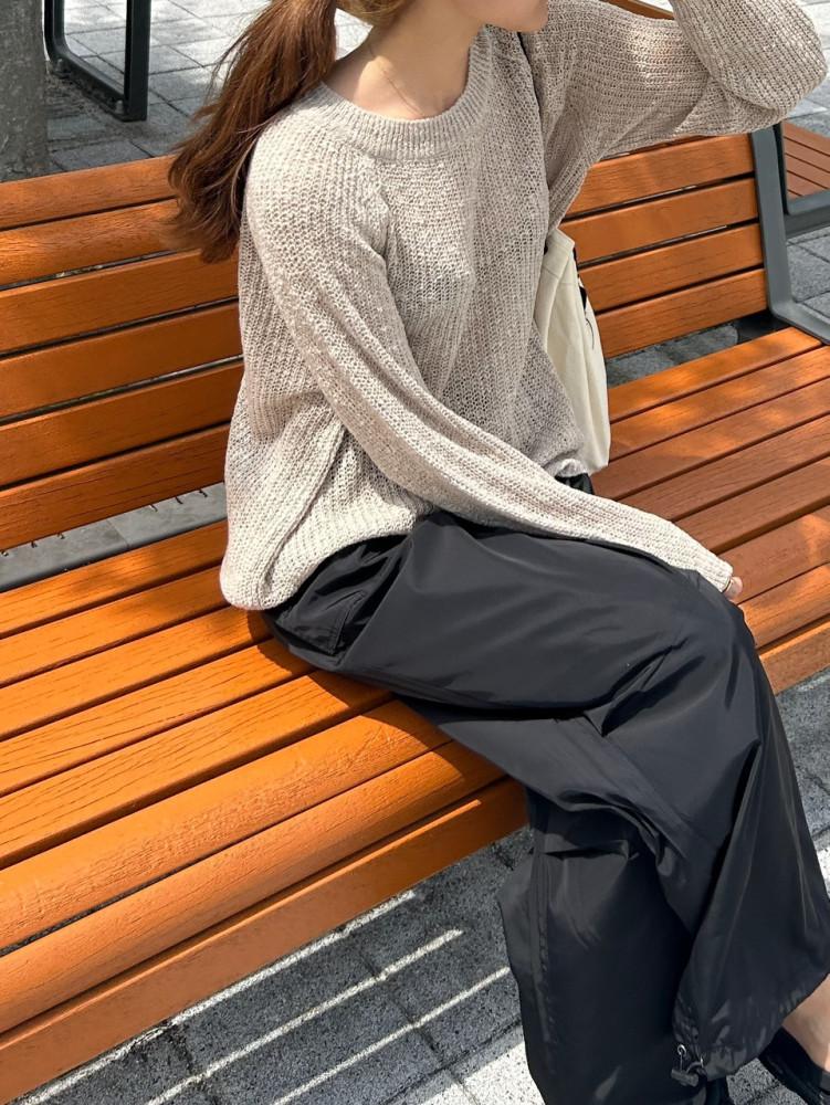 [다크베이지 바배] 하이브 썸머 니트(6컬러)