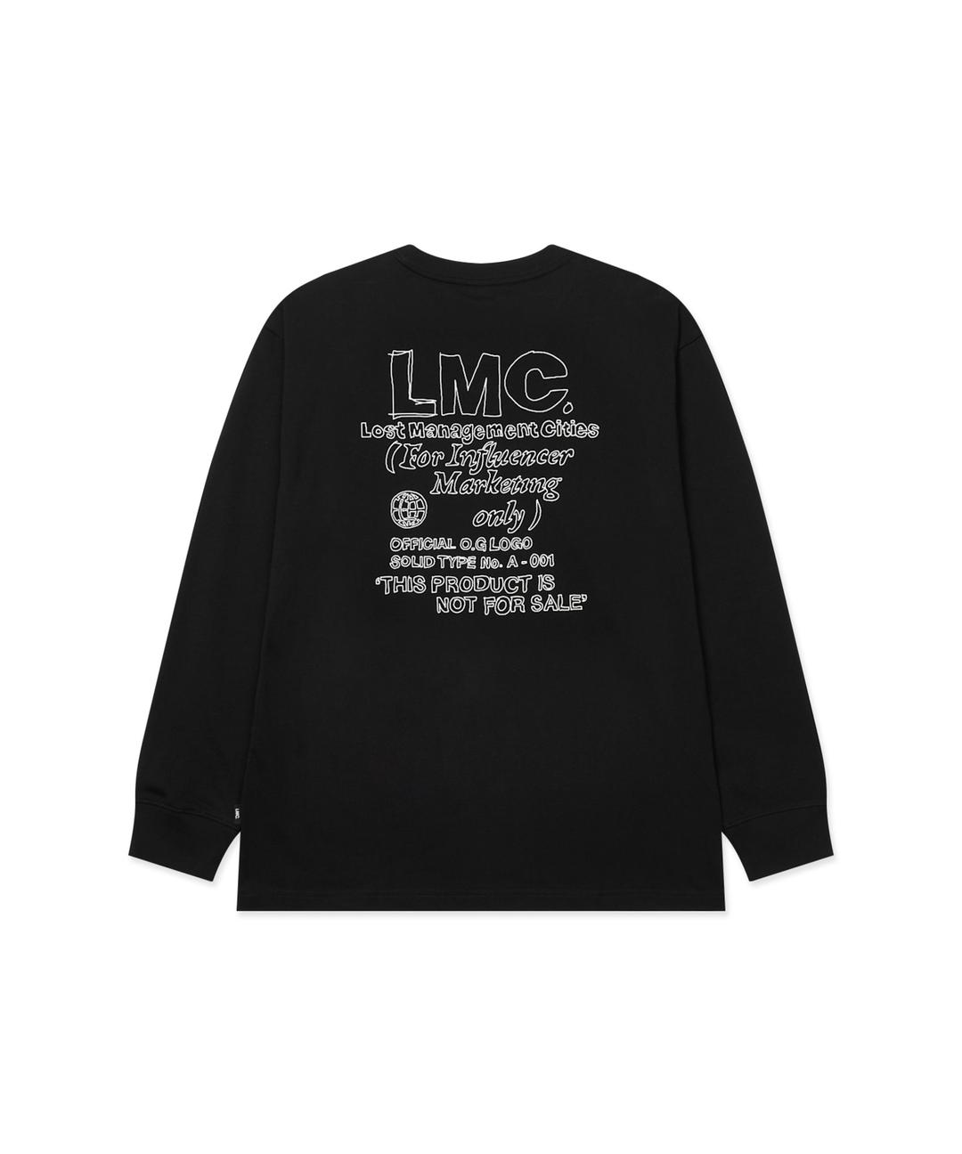 FN DOODLE LONG SLV TEE black