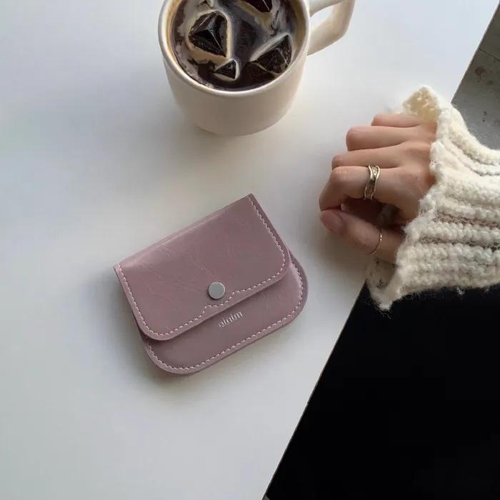 [minio] moono wallet (vintage lavender)