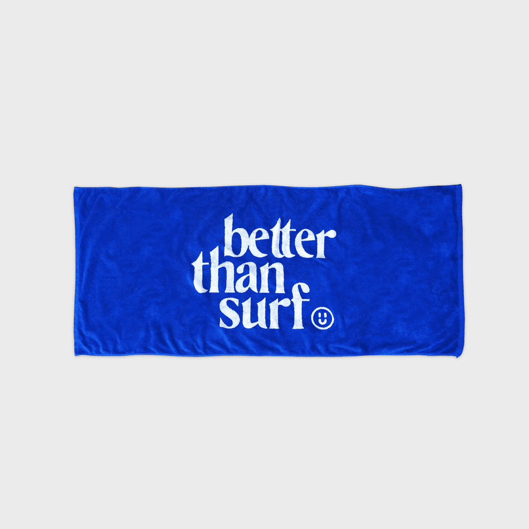 [BETTER THAN SURF] LOGO BEACH TOWEL 로고 비치 타올