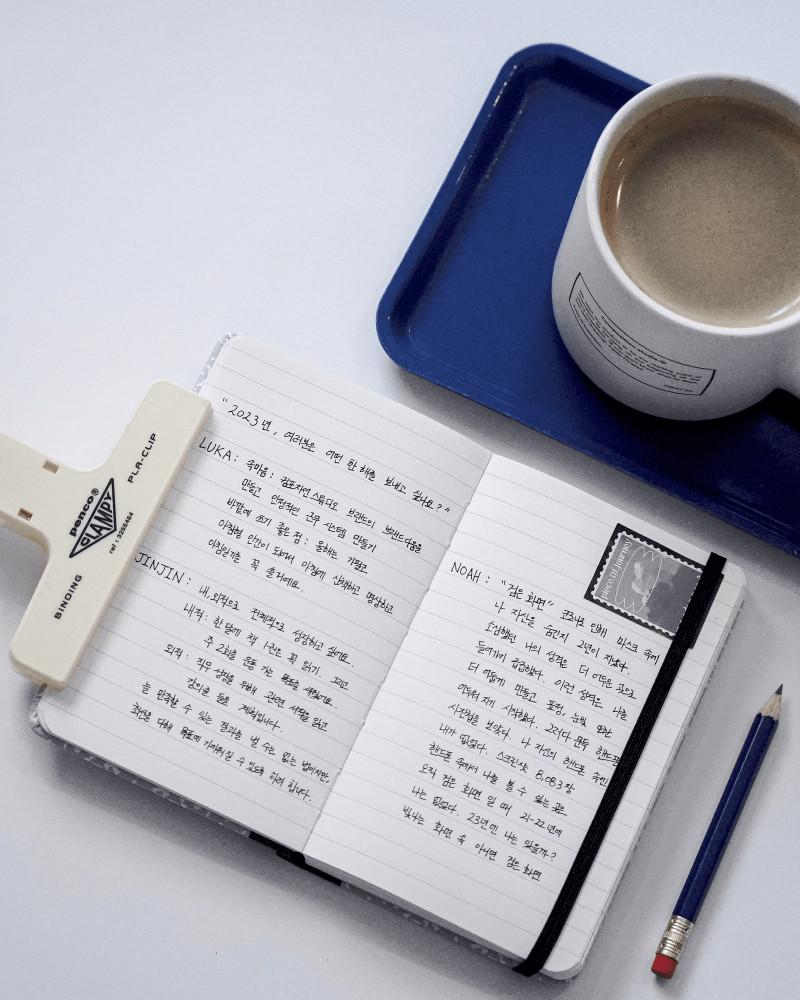 컴포지션스튜디오 A6 컴포지션 미니 만년필 불렛저널 독서 필사노트