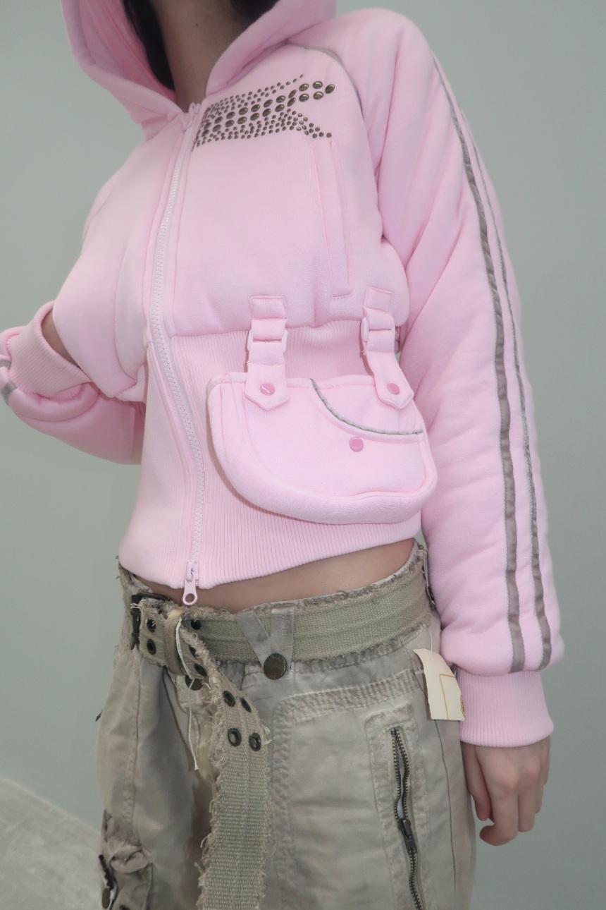 Texevasion Anti-Static Winter Warm Pink Coat and Cotton Padded Jacket