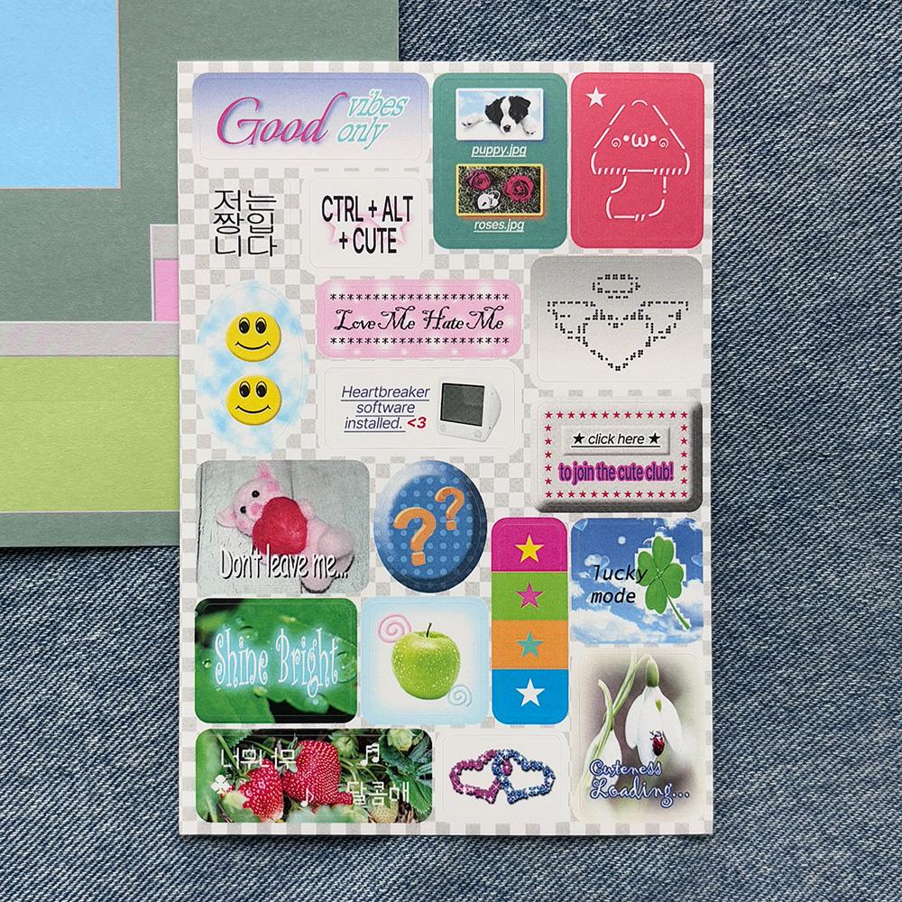 Mini Deco Sticker_Cyber