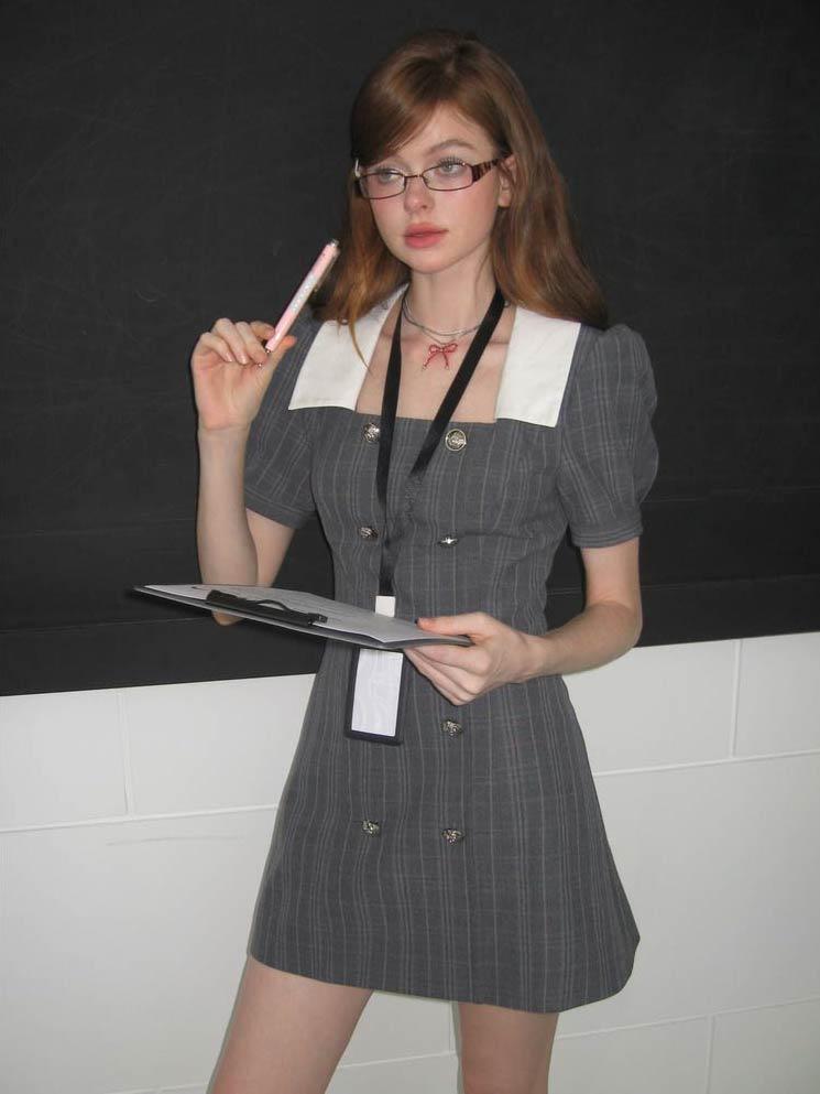 [ UENA ] Check Double Breasted Puff Dress