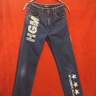 140 HGM プリント リアル デニム ジーンズ ジーパン ヒスミニ