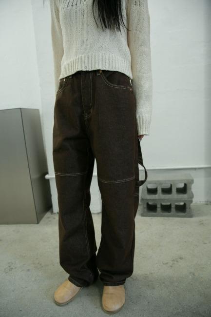프래그팜 Trumpet Flower Wide Pants - 위시버킷