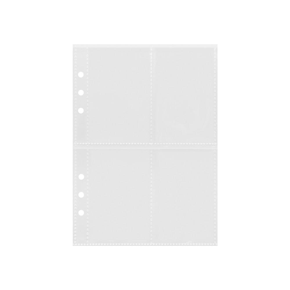 [A5] 6공다이어리 포토카드 전용 보관 속지(단면) 포카 단면 속지