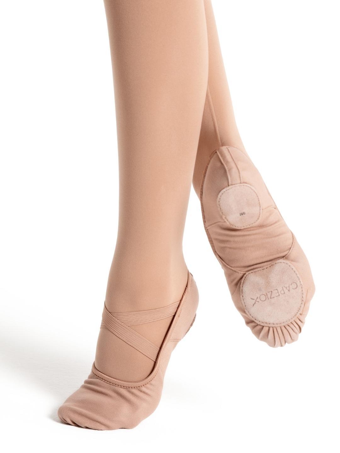 Hanami® Canvas Ballet Shoe | Light Suntan - M / 3