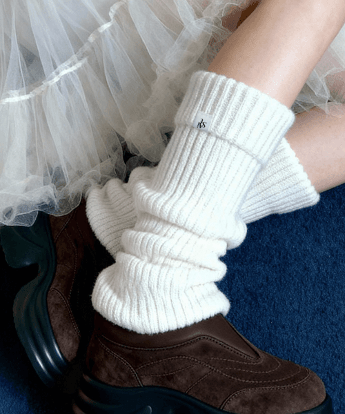 레마 니트 레그워머 4color