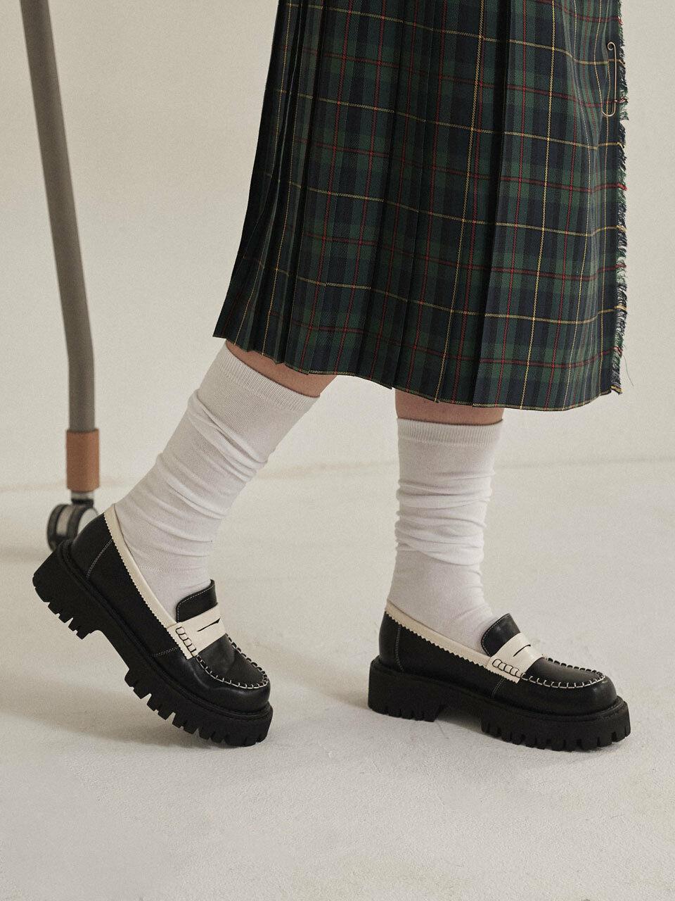 Chunky Penny Loafer_2 Colors