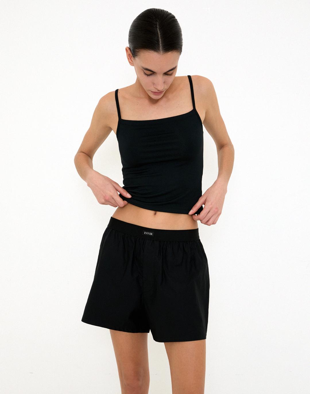 261 Cotton Typewriter Classic Boxer Shorts (Black)