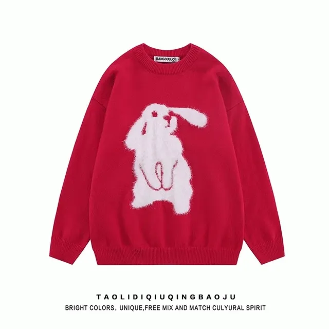 (당일출고)토끼 니트맨투맨