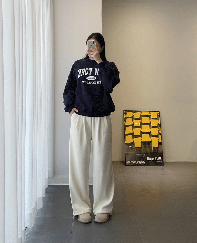 [S~3XL추천][사이즈3단/숏,롱] 보아플리스 한파용 스웻팬츠 ( 겨울 데일리 바지로 강추!!)