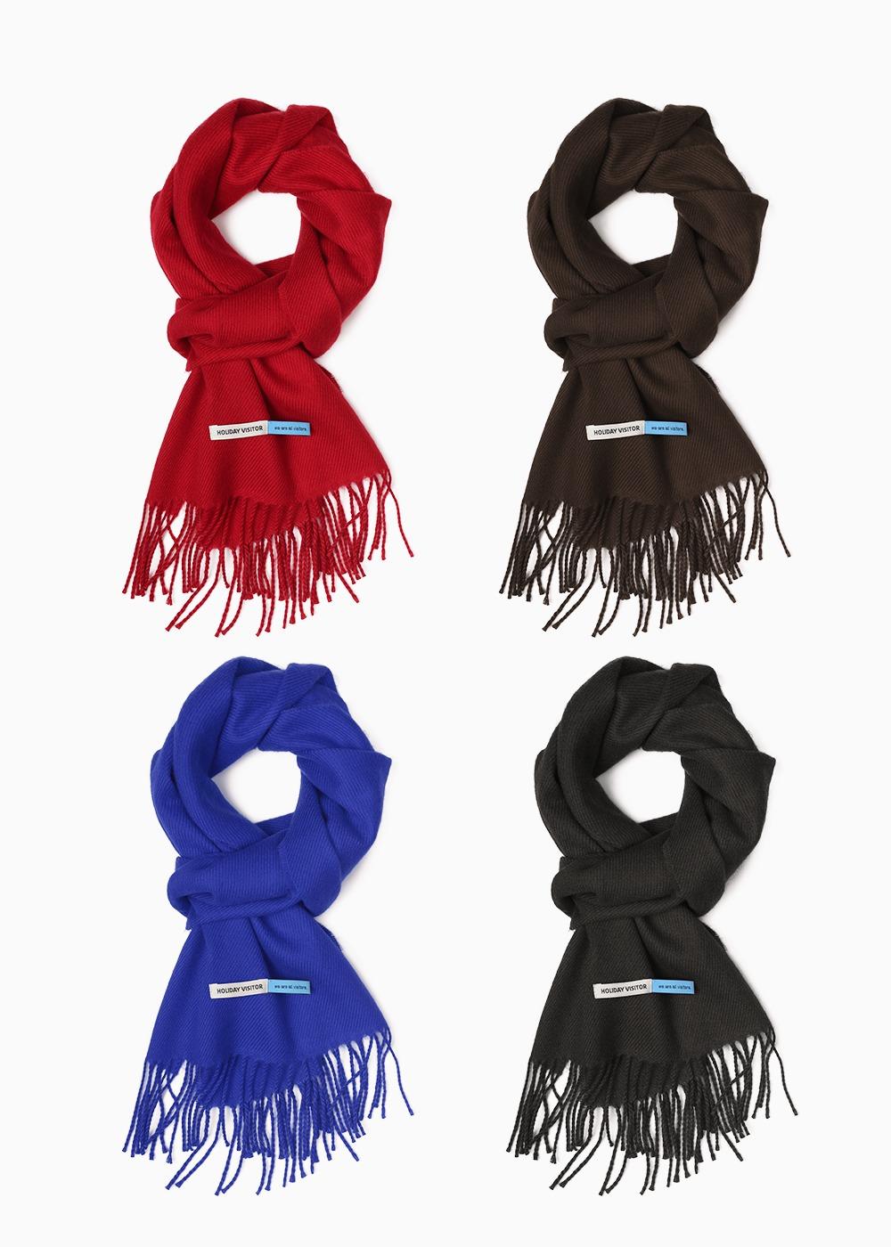 비지터 컬러 목도리