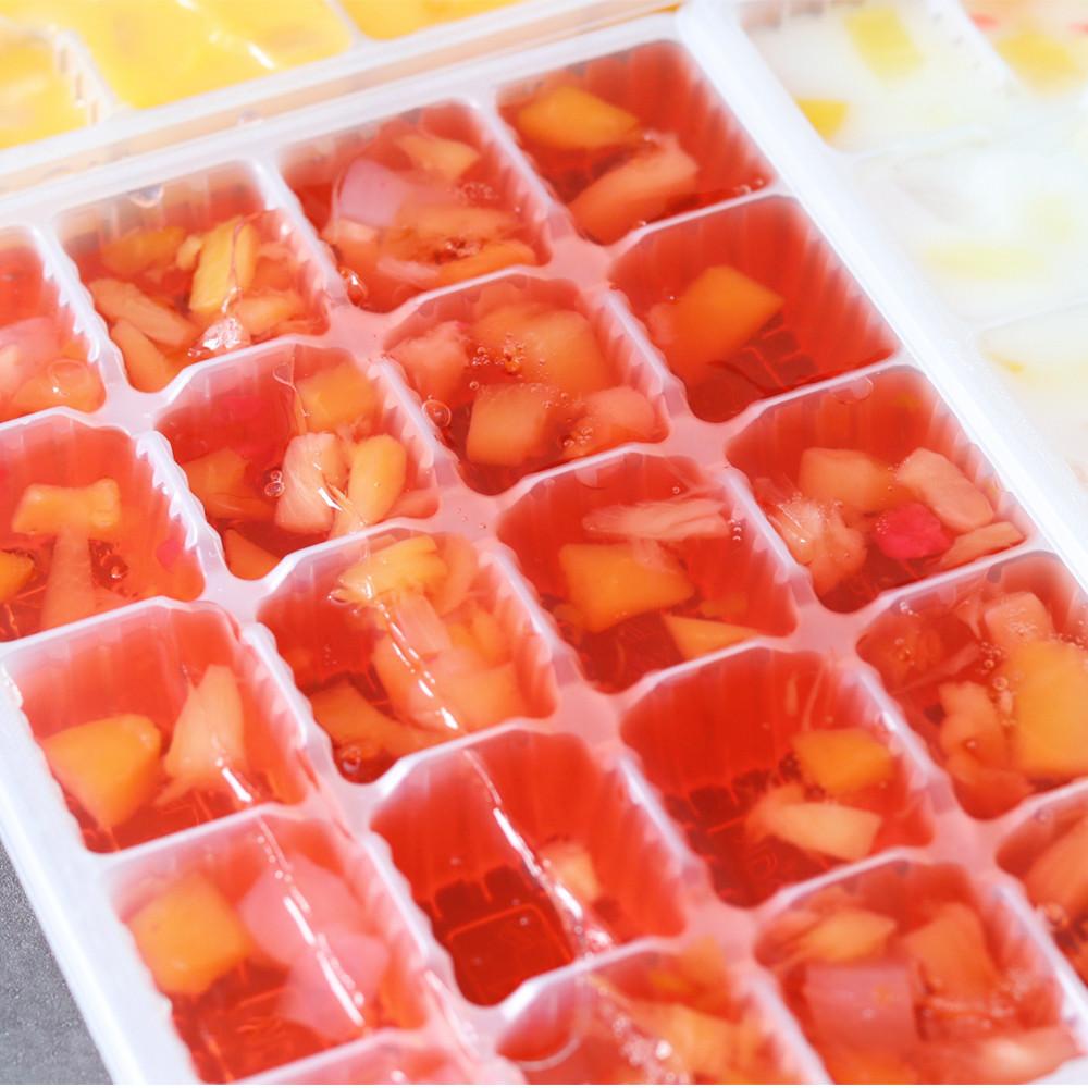 샐러드미인 딸기향 푸딩 과일 젤리 뷔페 1kg