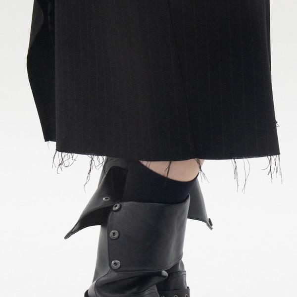 [오전 10시 이전 오늘 출고] Two-Way Buckle Boots (Black/5cm)