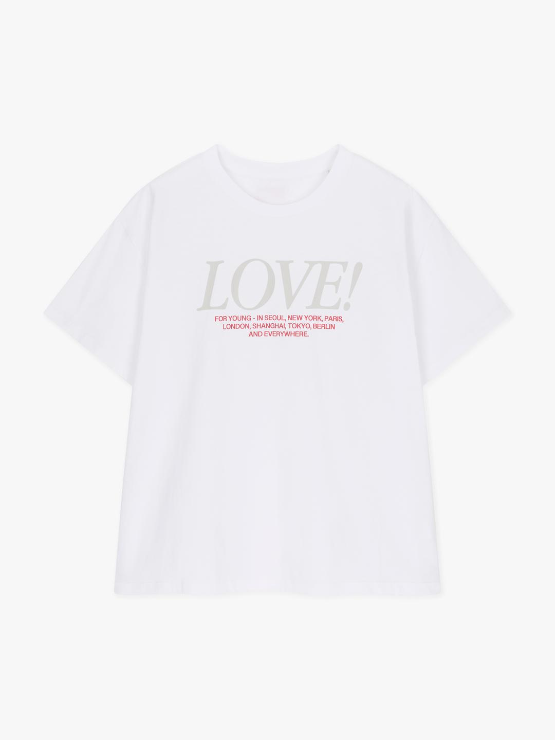 LOVE! T-shirts Long (Unisex)