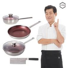 이연복 클래딘 시그니처 알파 프라이팬 중식도 세트