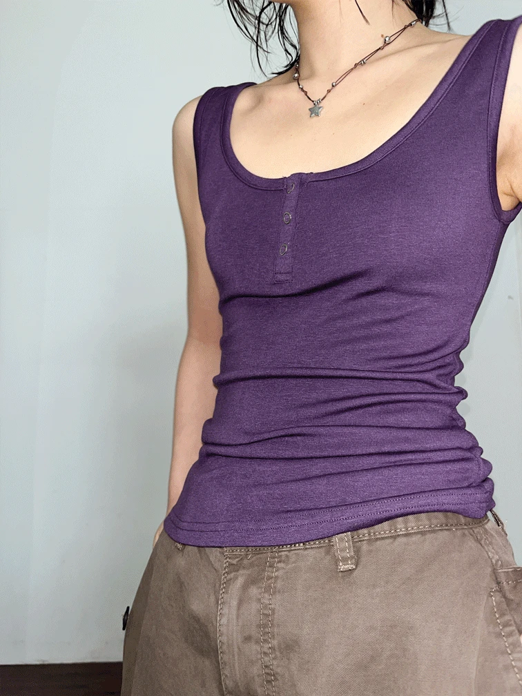 스냅 컬러 나시