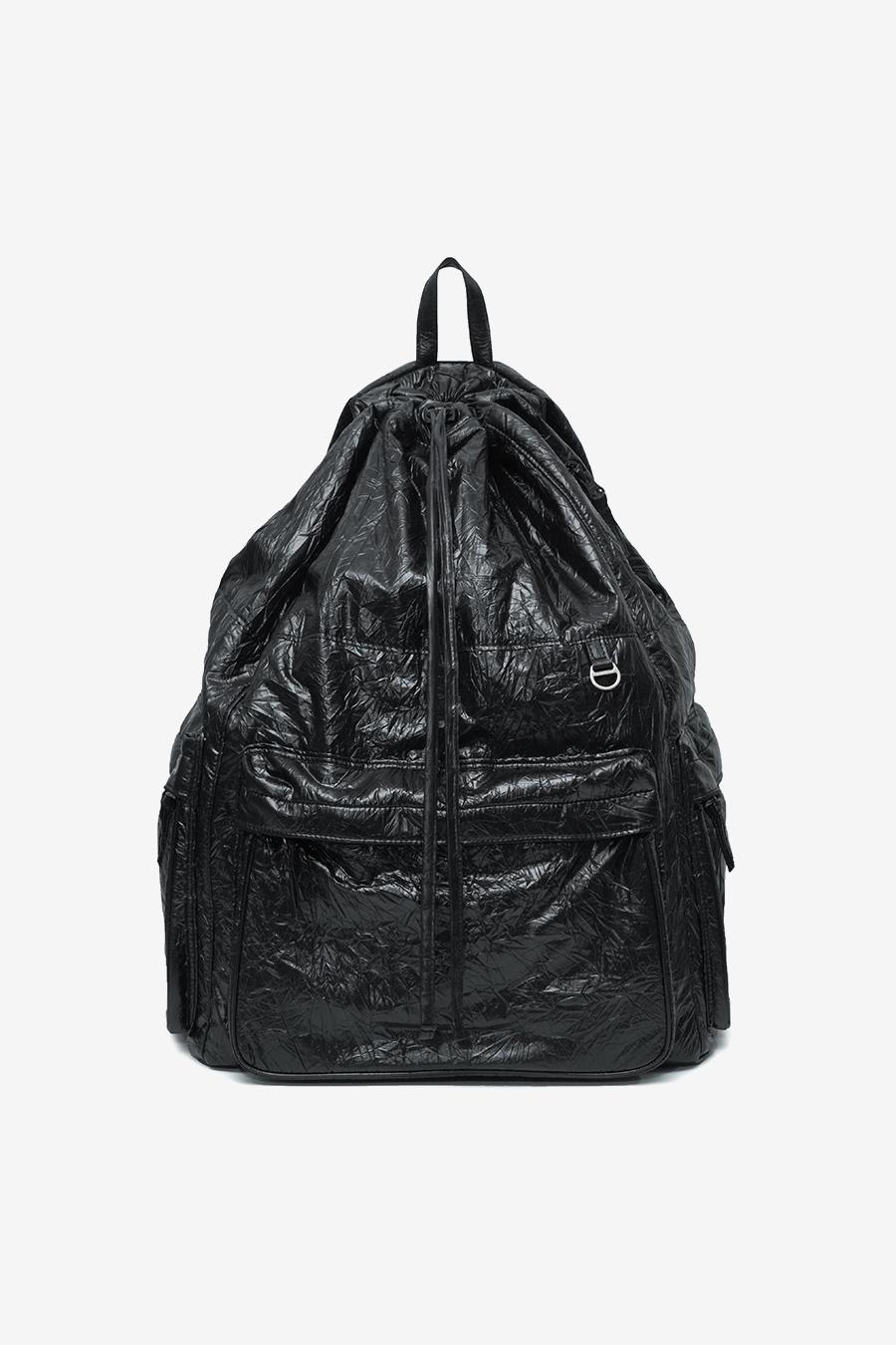 크리즈 글로시 백팩 BLACK