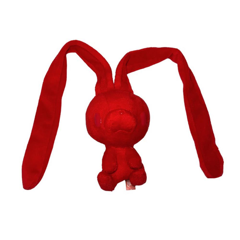 범용토끼 레드 인형 키링 스트랩
